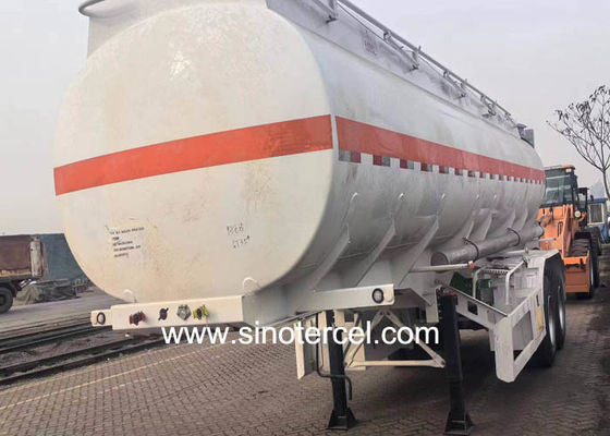 30000L-60000L সেমি ট্যাঙ্কার ট্রেলার Lpg সেমি ট্রেলার 3axles/4 axles
